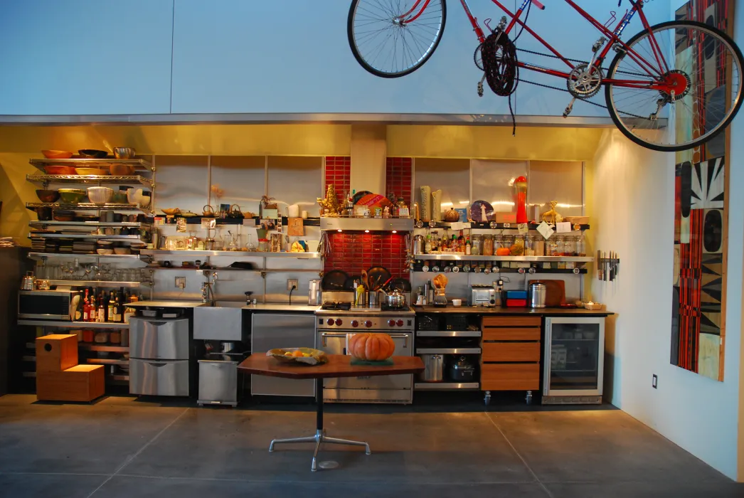 Kitchen space at Shotwell Design Lab in San Francisco.
