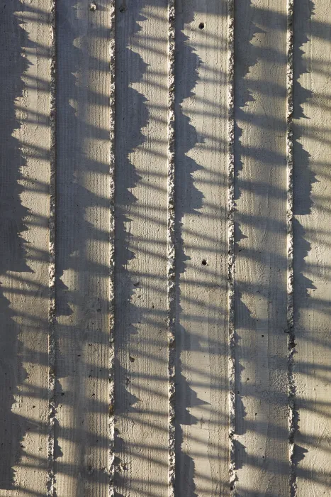 Textured concrete detail at The Union in Oakland, Ca. 