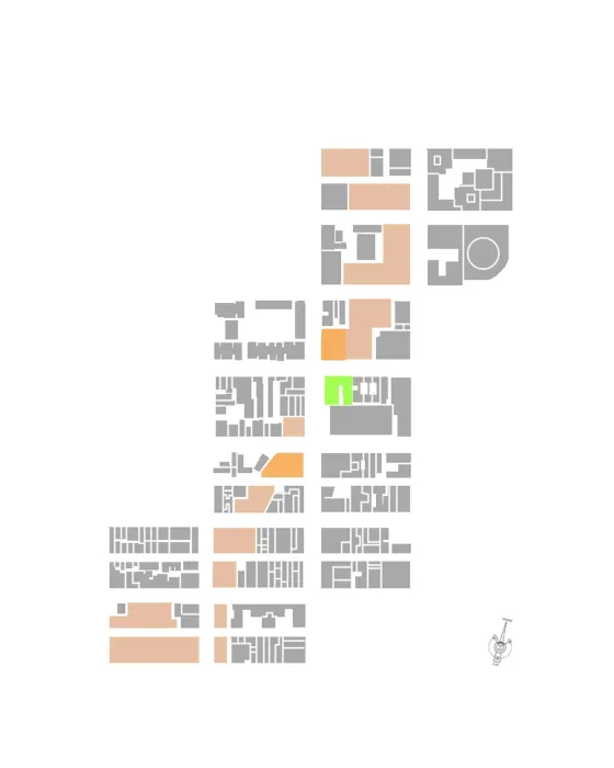 Diagram showing Richardson Apartments location in the Market-Octavia Plan.