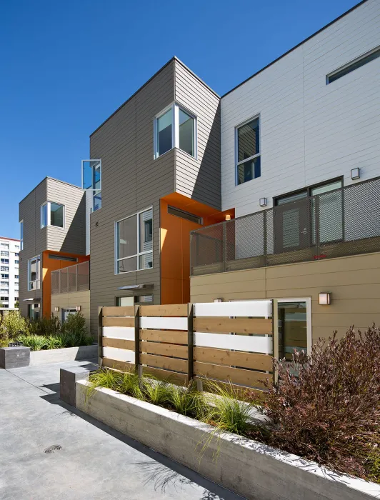 Courtyard at Fillmore Park in San Francisco.