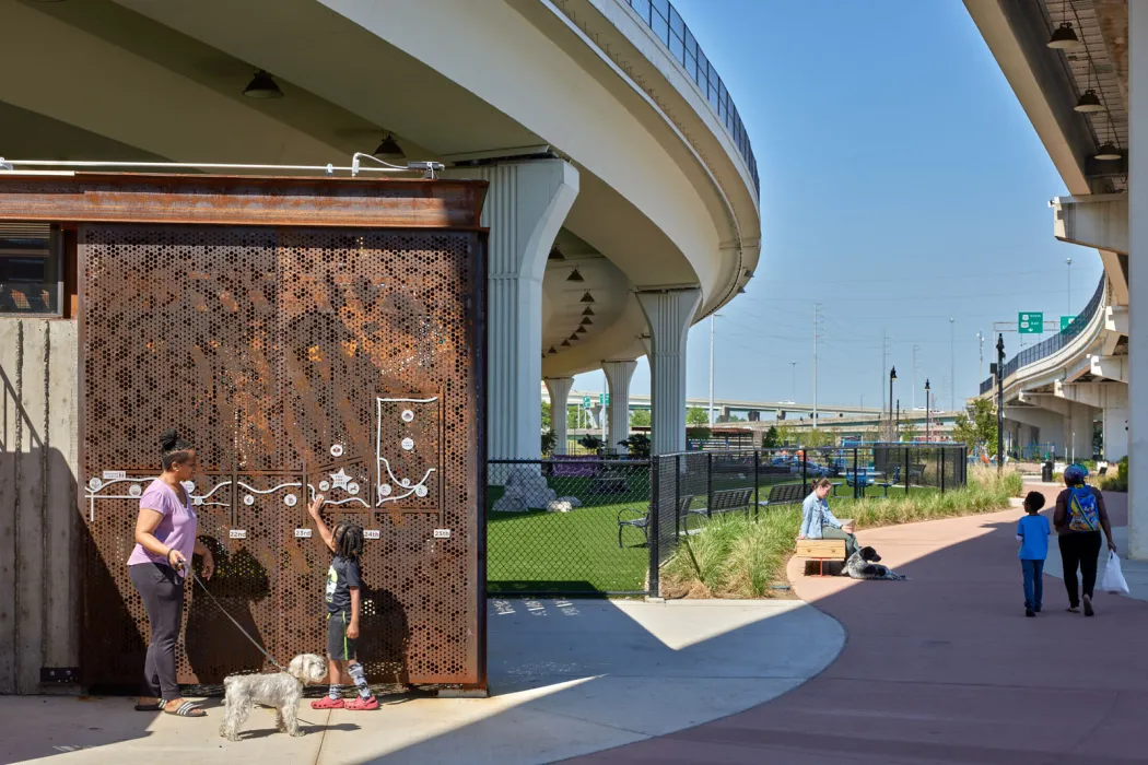 Exterior view of City Walk in Birmingham, Alabama.