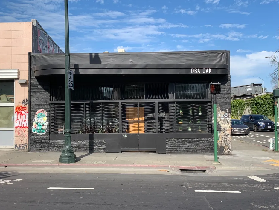 Exterior street view of David Baker Architects Office in Oakland, California.