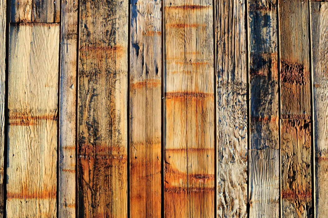 Detail view of the exterior wood at Truckee Prototype Mixed-Use Townhouse in Truckee, California.
