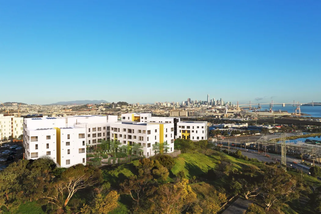 Aerial rendering of Hunters View Phase 3.