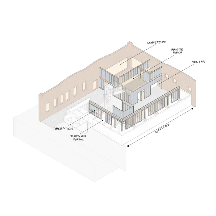 Axon Diagram for the Wyatt Builds wall system.
