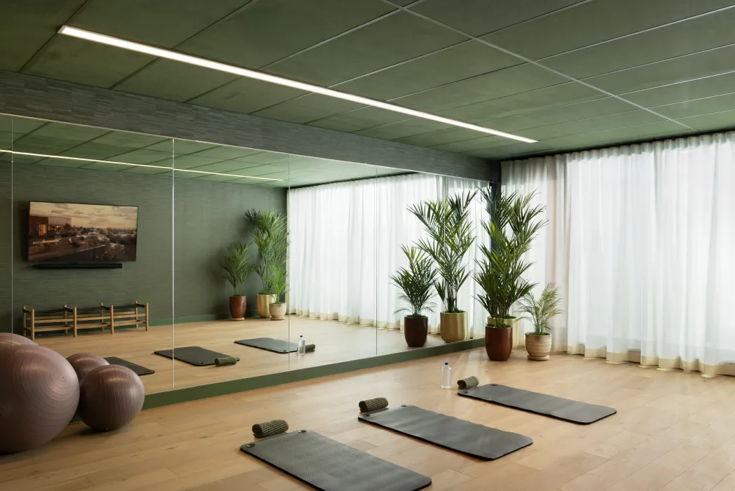 Fitness yoga room at felix.