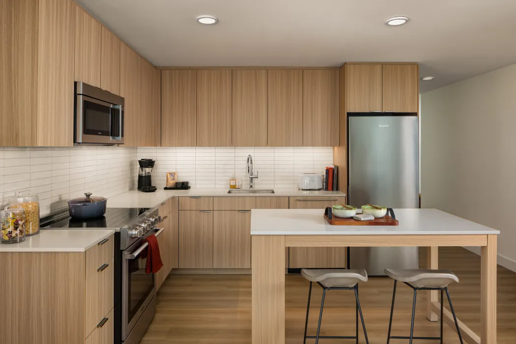 Unit kitchen at Felix.