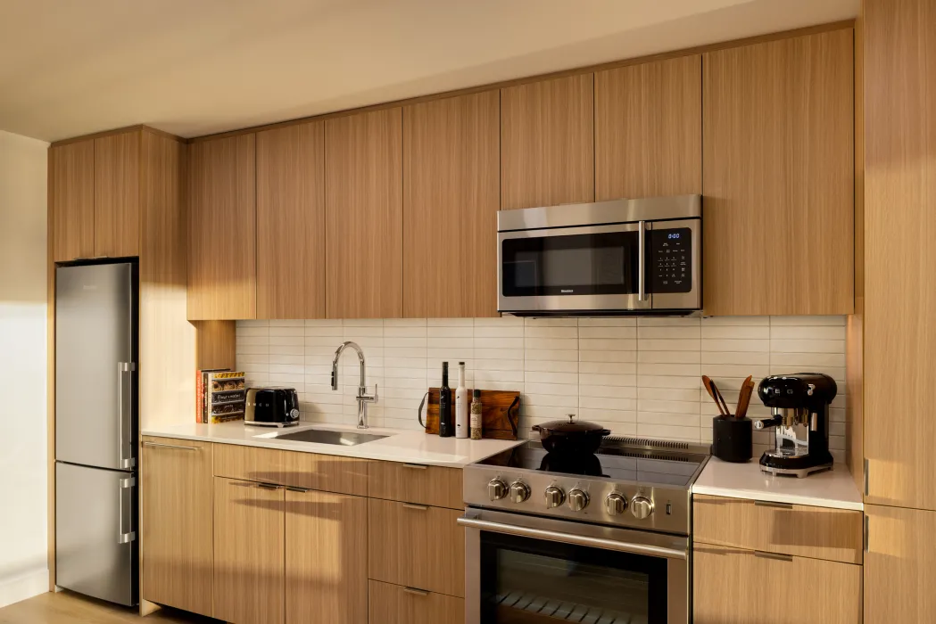 Unit kitchen at Felix.