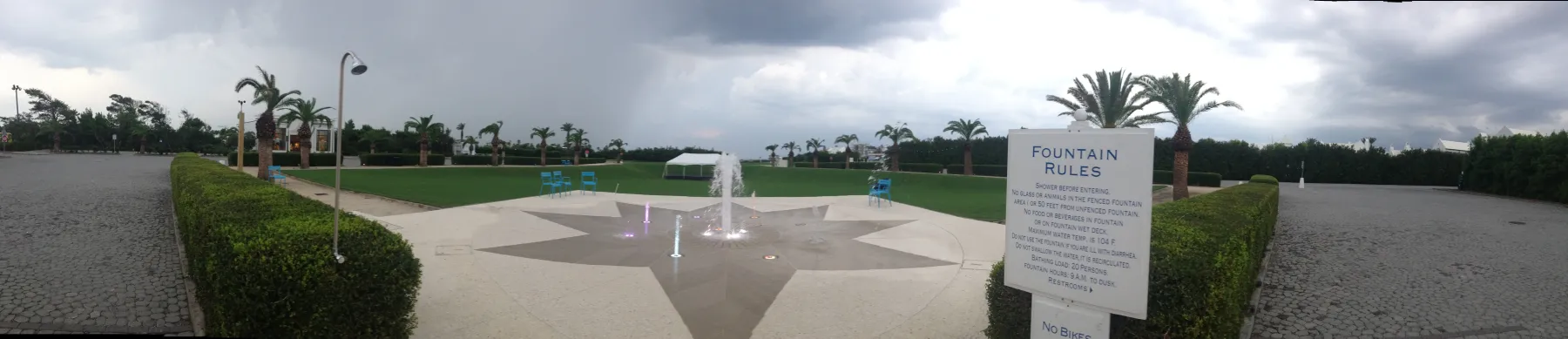 panoramic of amphitheater.
