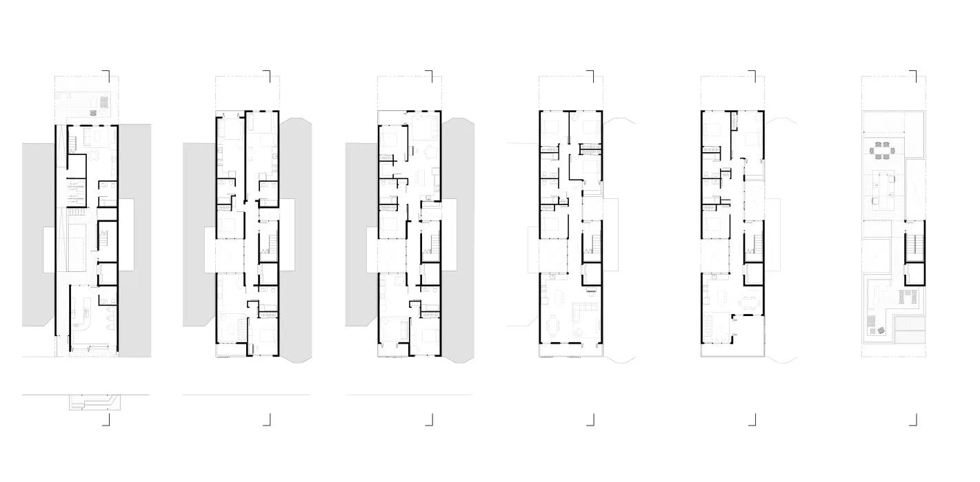 This is a view of the unit floor plans